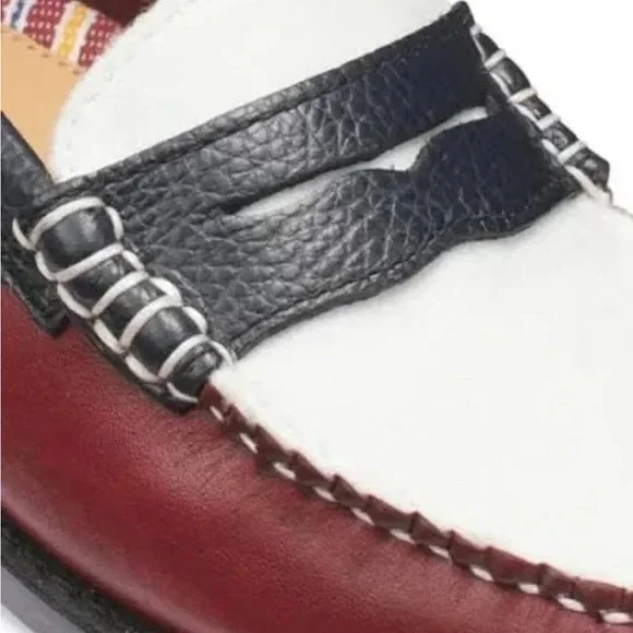 NEW with Box GH BASS WHITNEY LETTERMAN LOAFERS - Picture 7 of 13